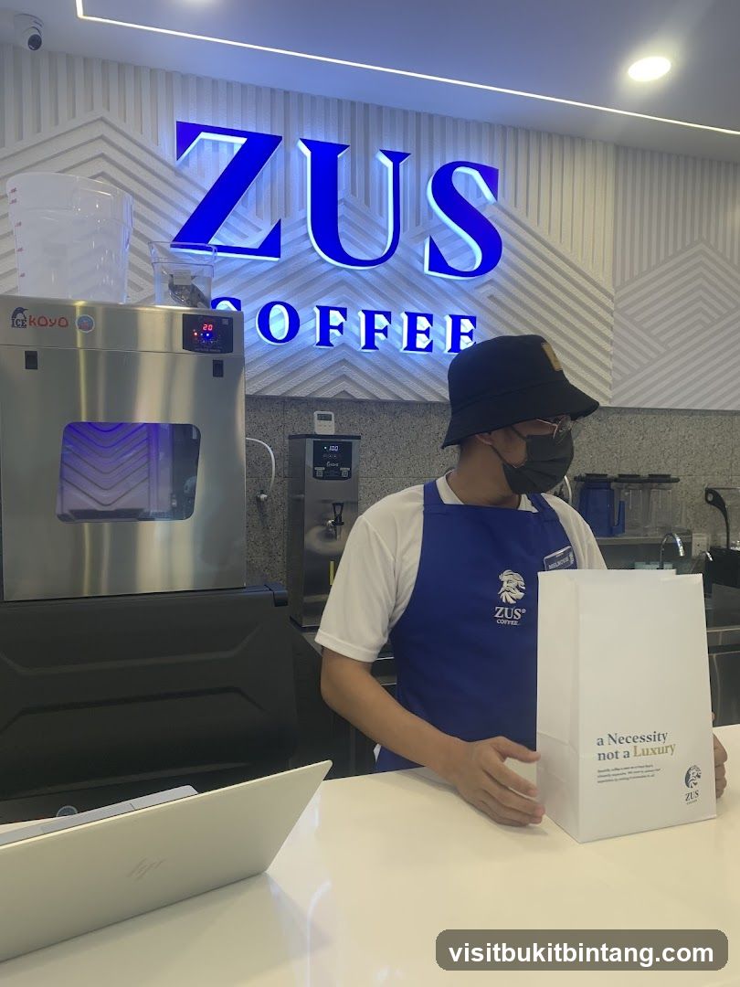 ZUS Coffee Counter