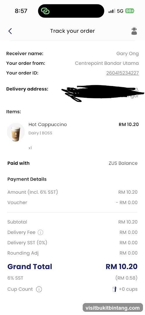 Order Confirmation