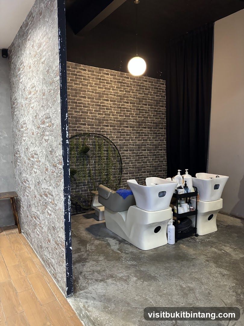 Hair Salon Washing Stations