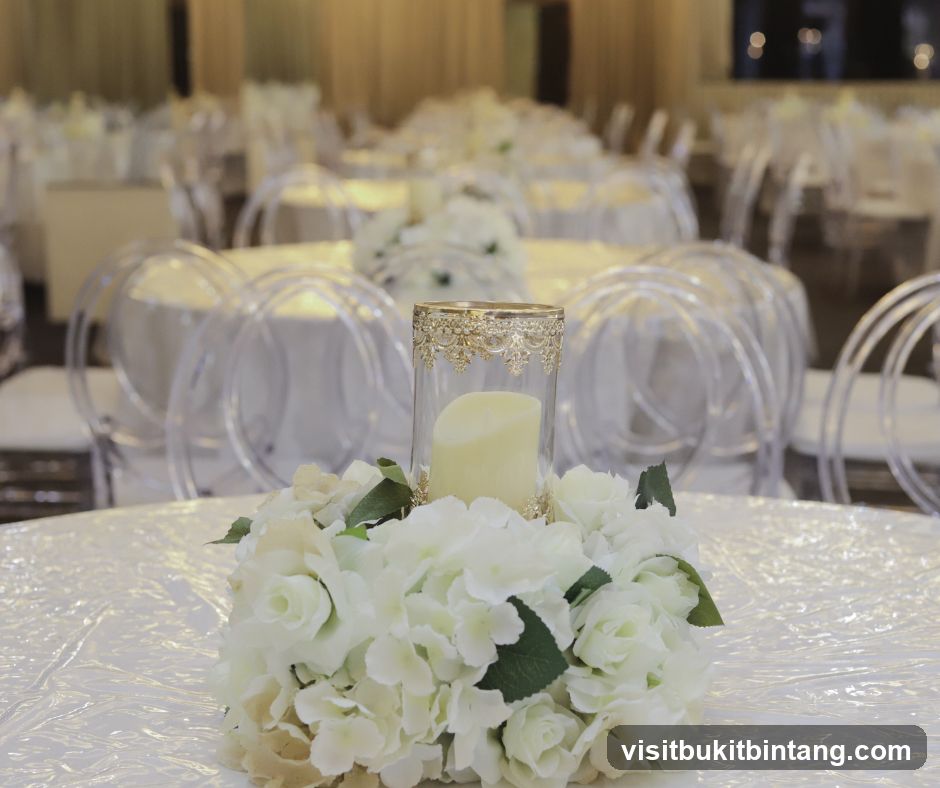 Wedding Reception Setup