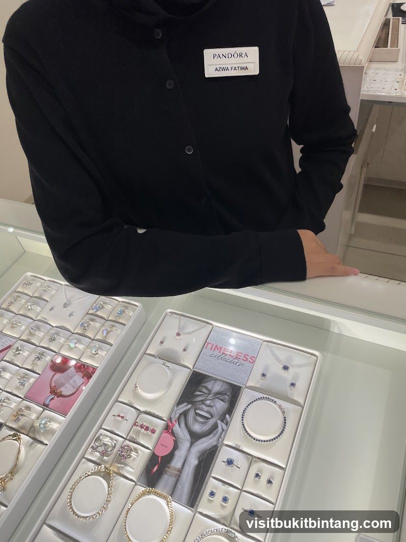 Pandora Jewelry Display