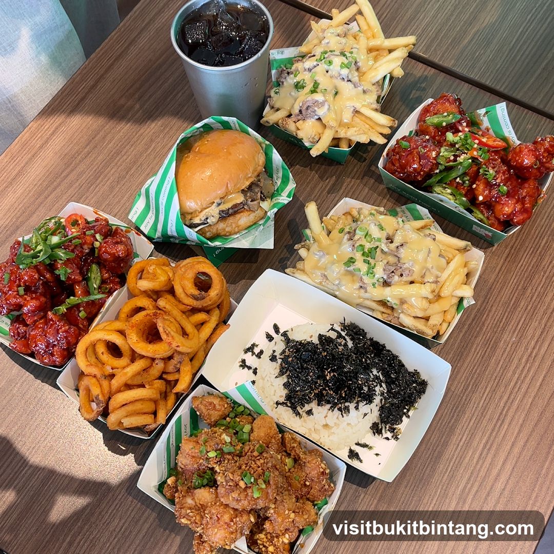 Assortment of Fast Food Items