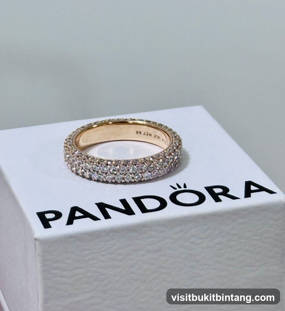 Pandora Ring on Box