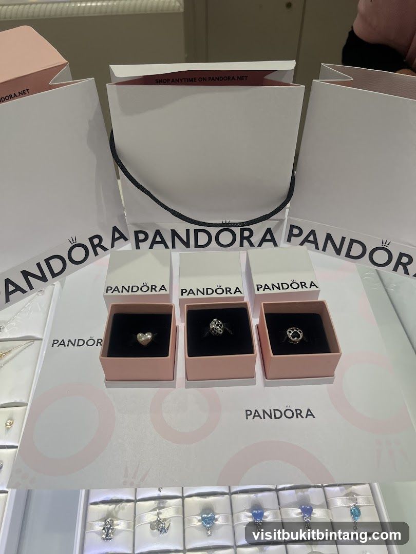 Pandora Jewelry Display