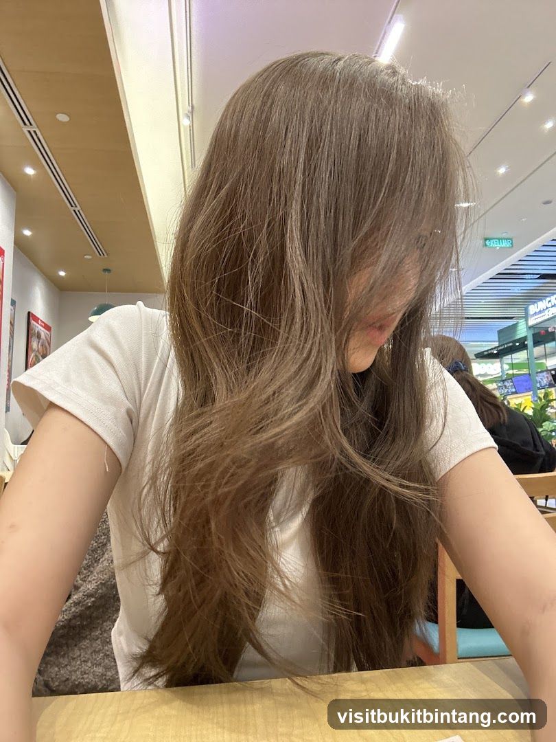 Woman in a cafe