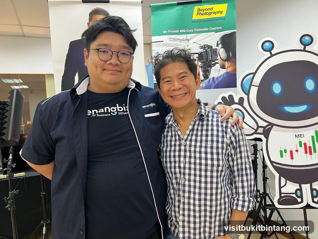Two men posing for a photo