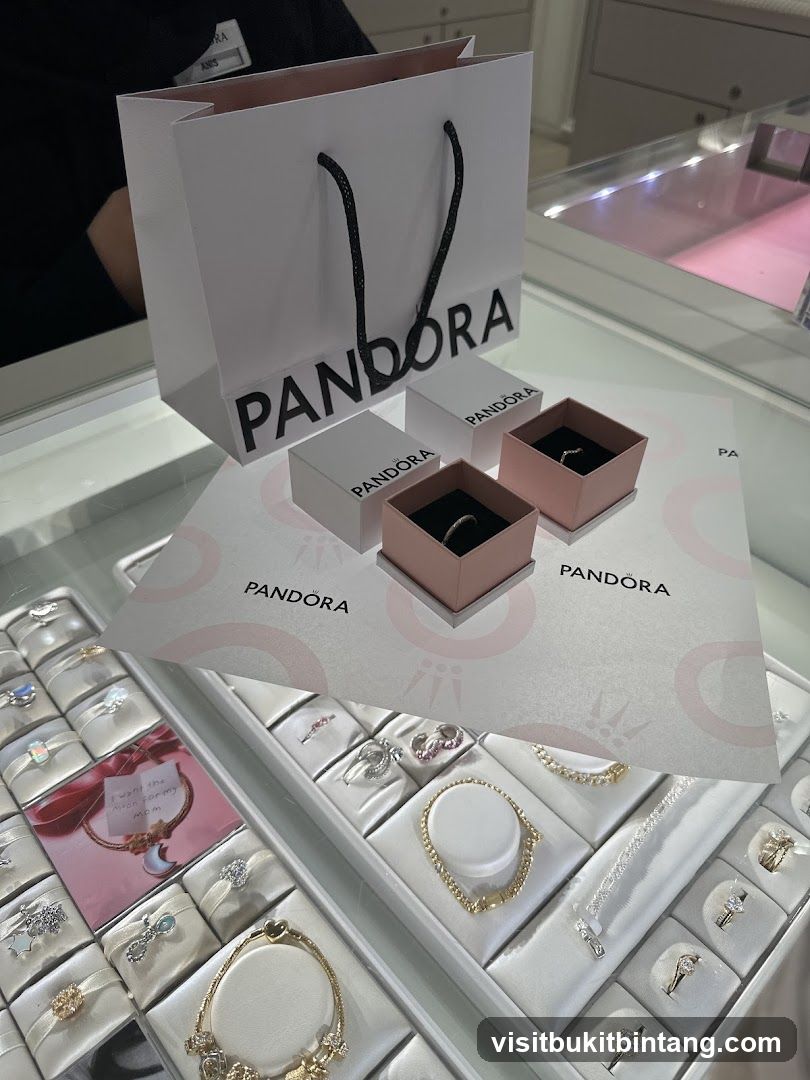 Pandora Jewelry Display
