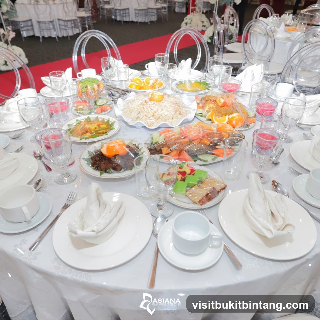Wedding Reception Table Setting