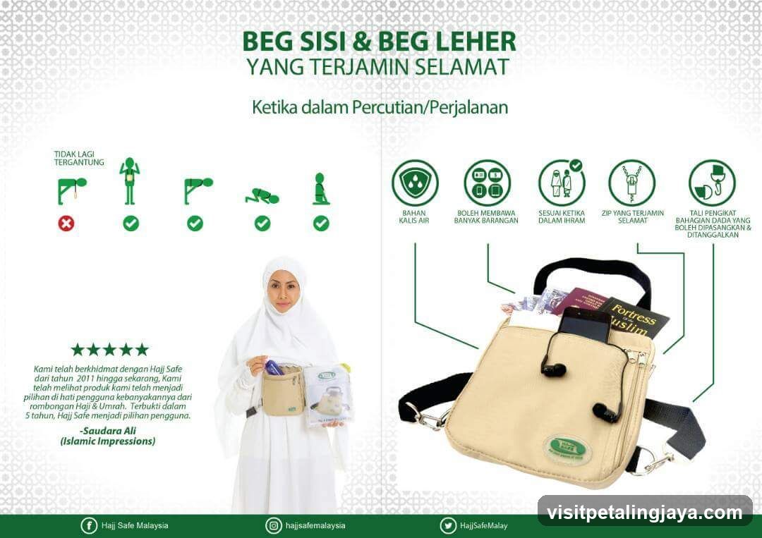 Haj Safe & Beg Leher Yang Terjamin Selamat