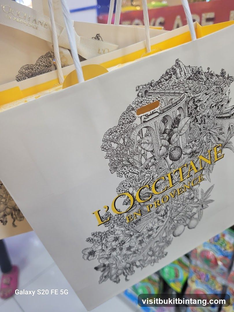 L'Occitane Shopping Bags
