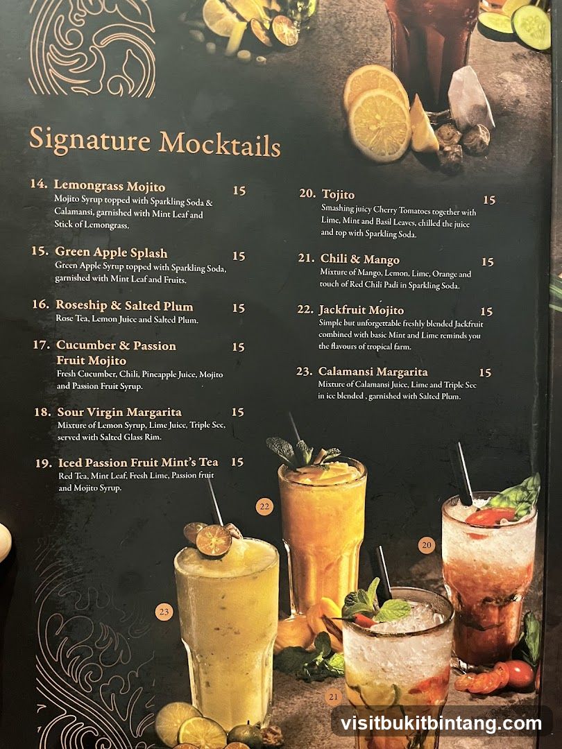Signature Mocktails