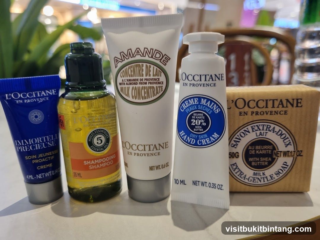 L'Occitane Skincare and Soap Samples