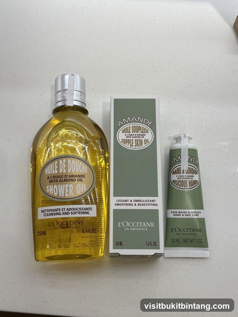 L'Occitane Almond Oil Products