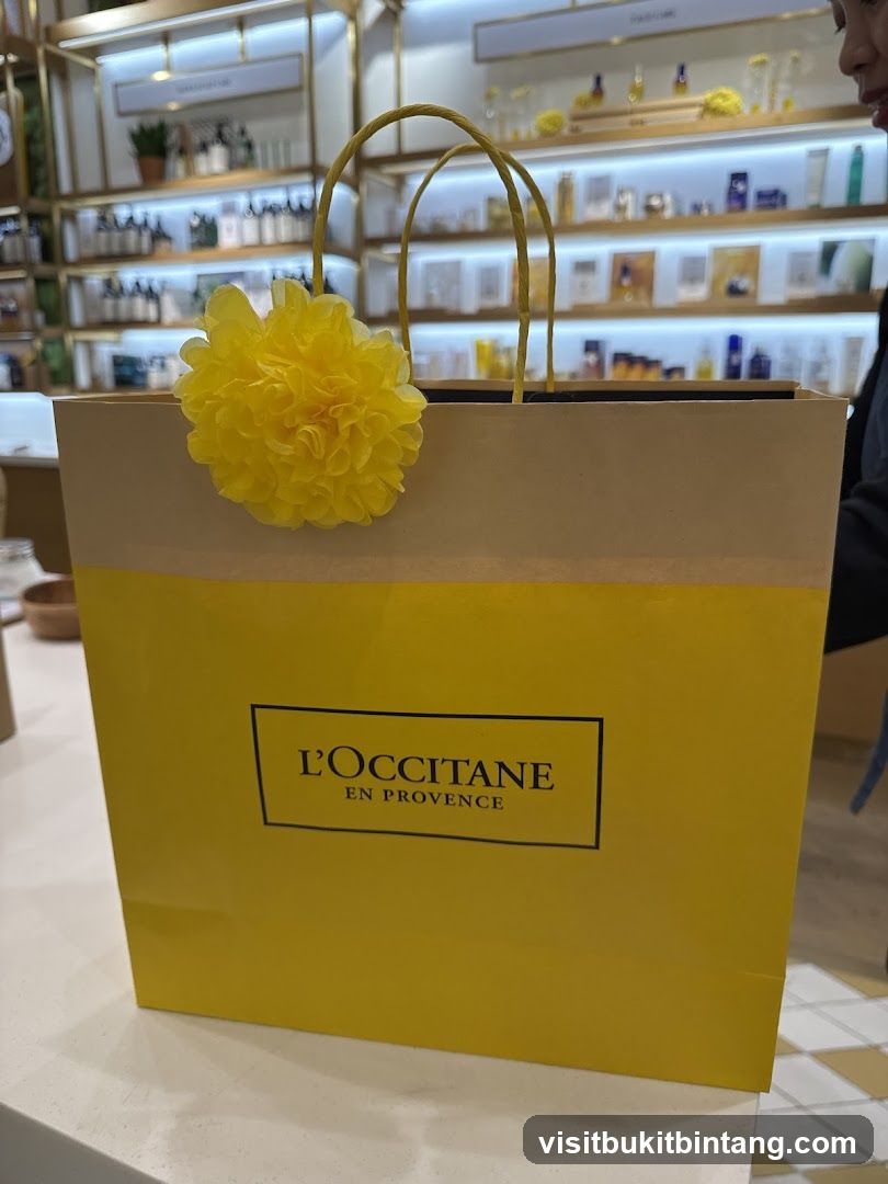 L'Occitane Shopping Bag