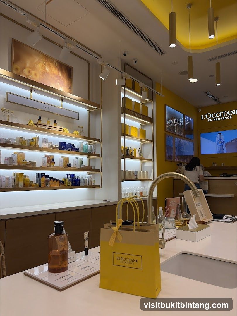 L'Occitane Store Interior
