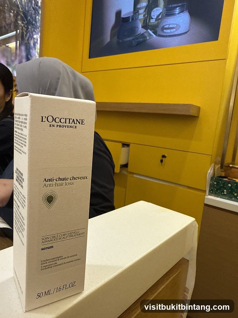 L'Occitane Anti-Hair Loss Serum Box