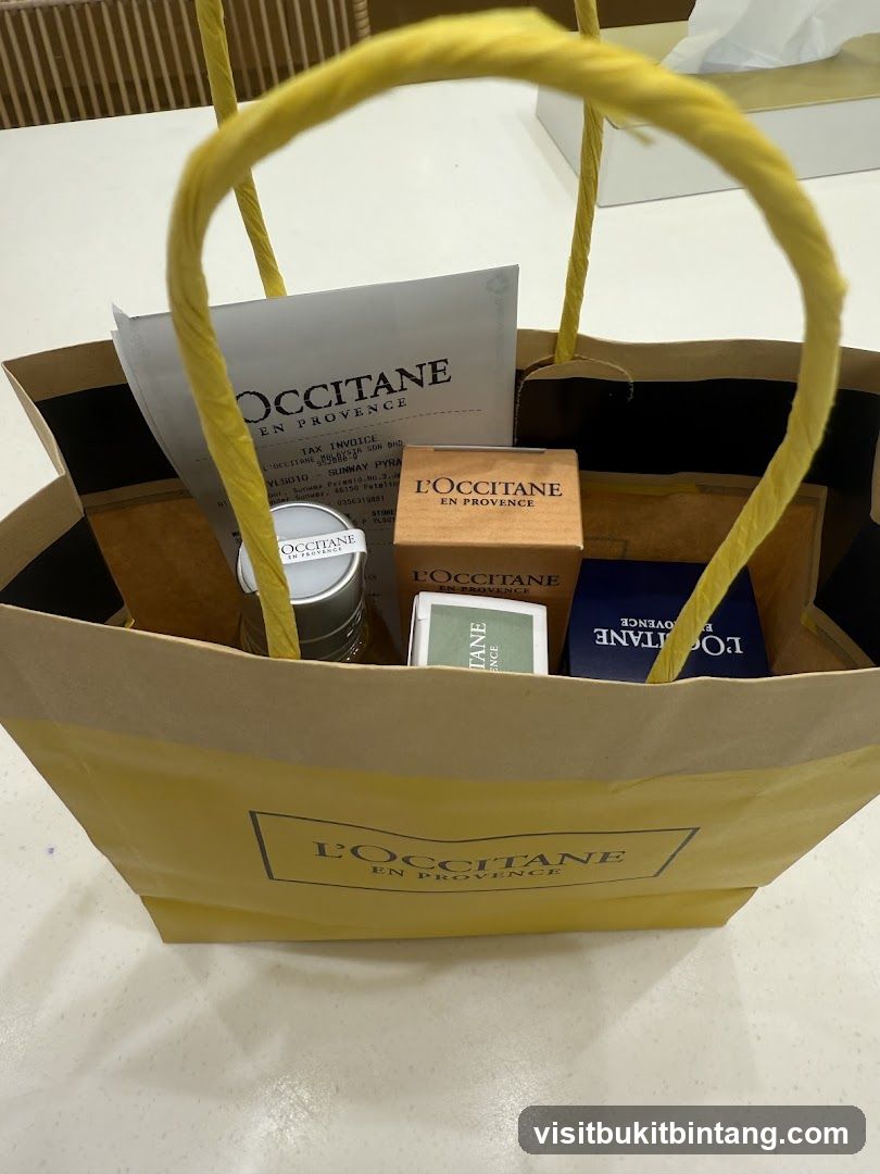 L'Occitane Shopping Bag