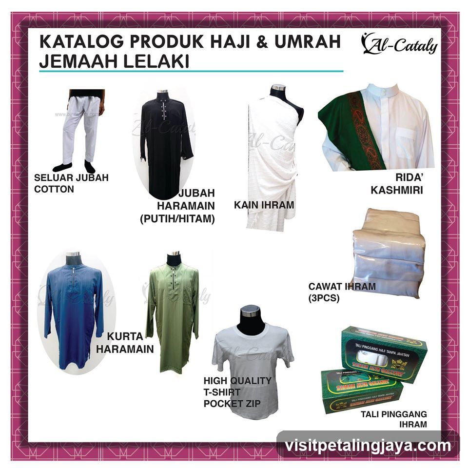 KATALOG PRODUK HAJI & UMRAH JEMAAH LELAKI