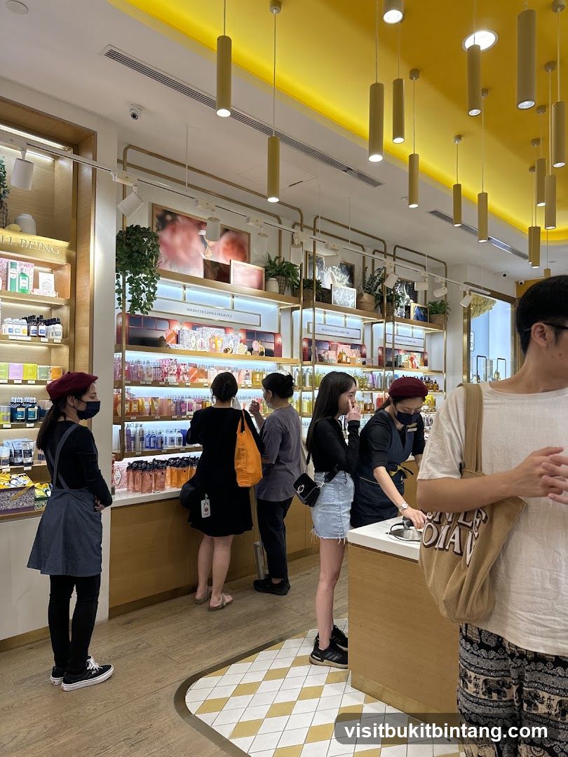 Cosmetics store interior