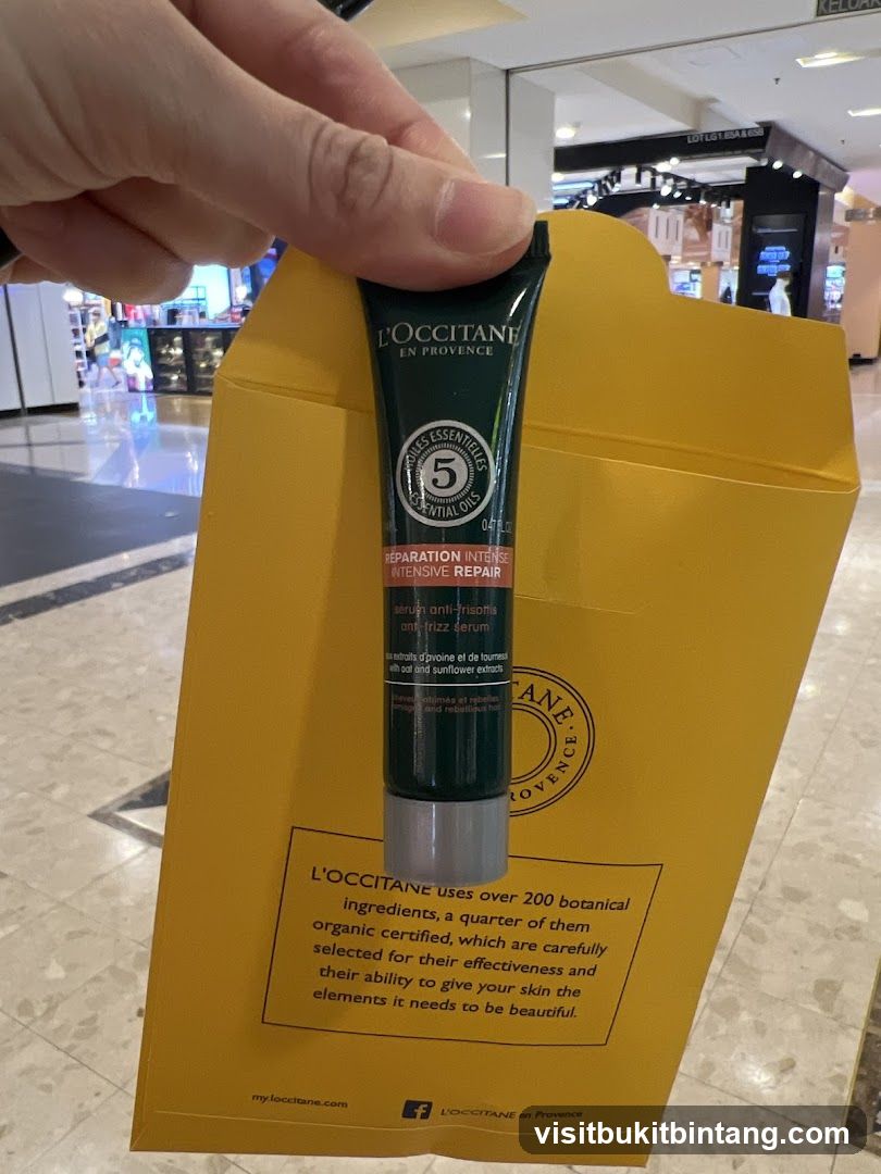L'Occitane Intensive Repair Serum Sample