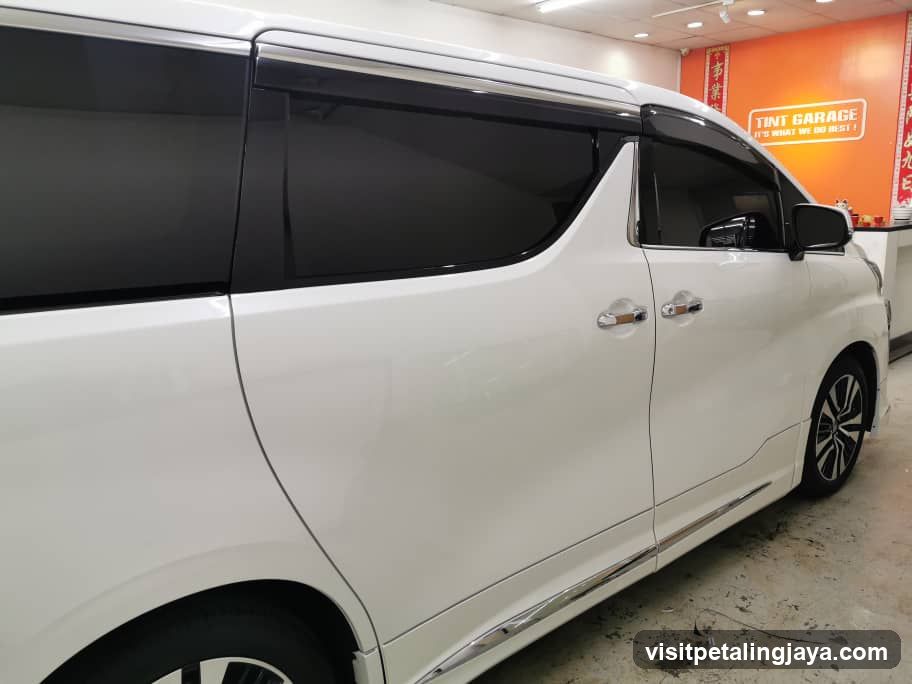 White Van Interior View