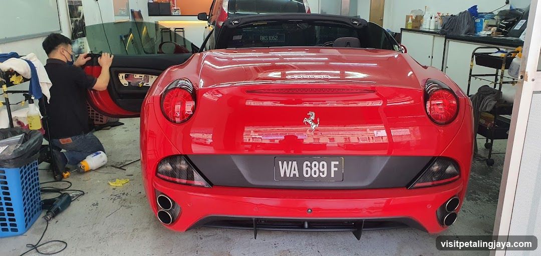 Ferrari Car Detailing Workshop