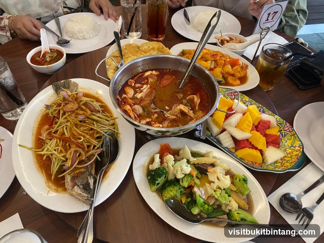 Thai Food Spread