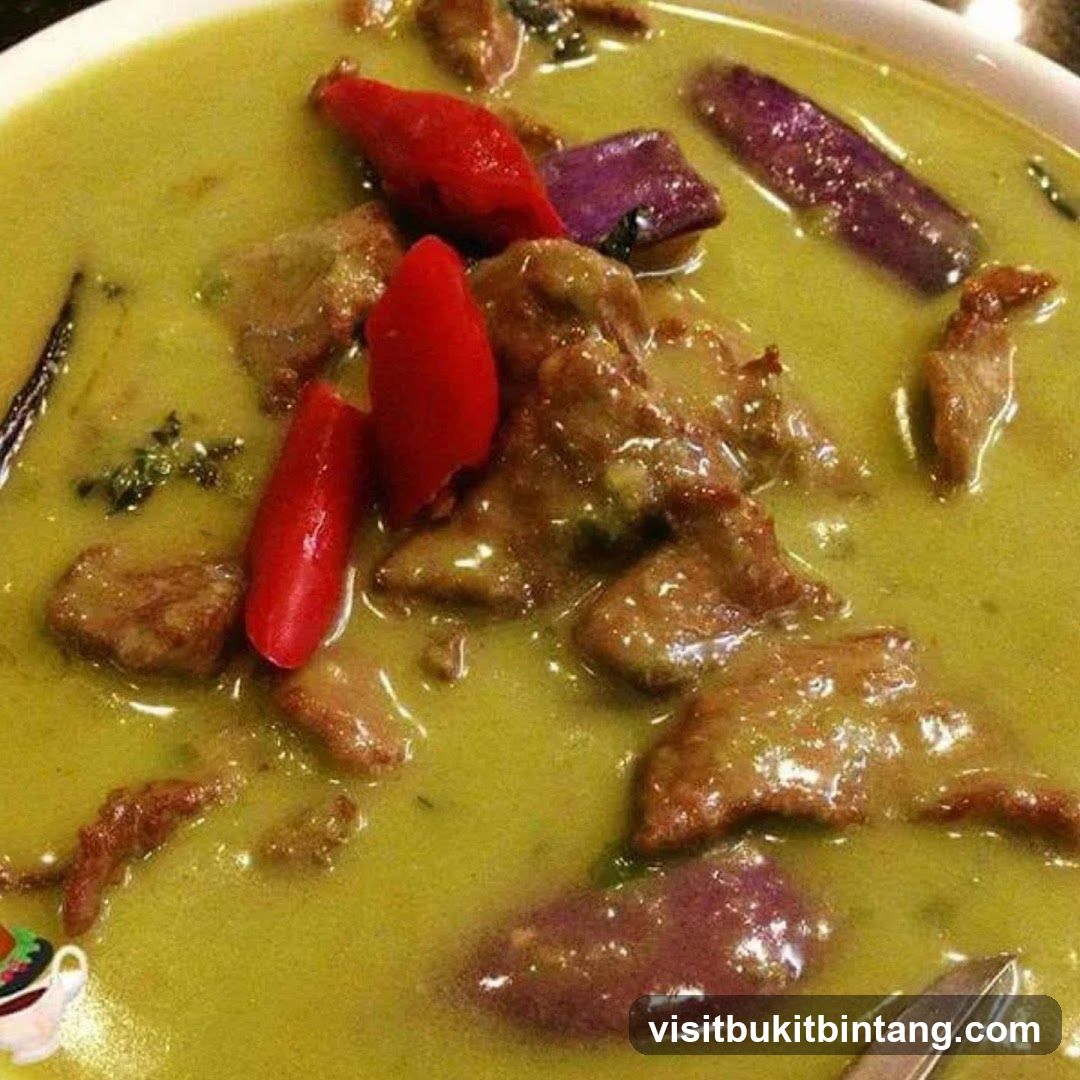 Green Curry with Beef