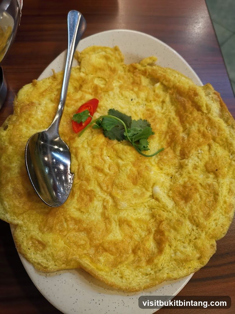 Omelette with Chili and Cilantro