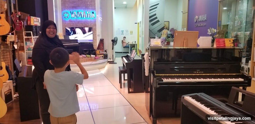 Yamaha Music Store Interior