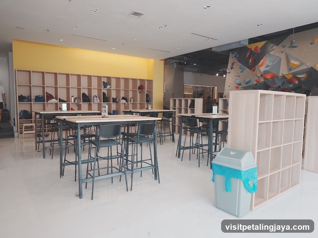 Indoor Locker Room Area