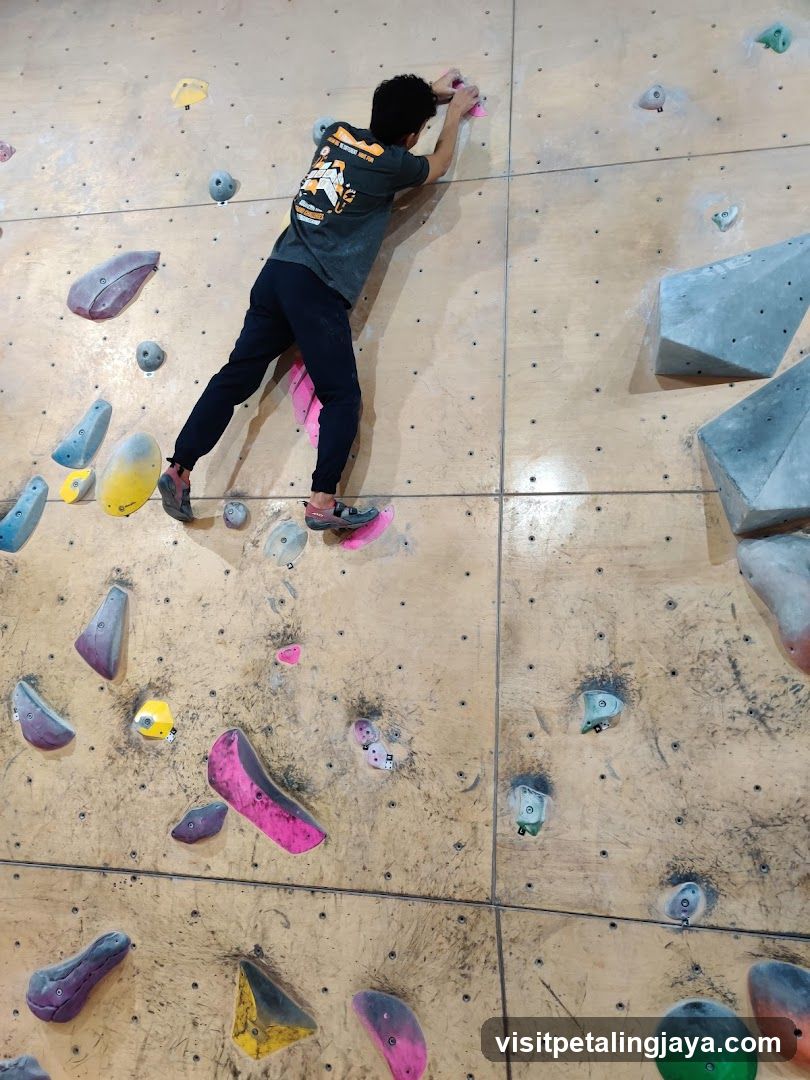 Indoor Rock Climbing Wall