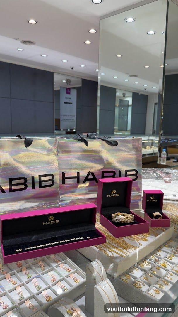 Jewelry Display with Branded Bags
