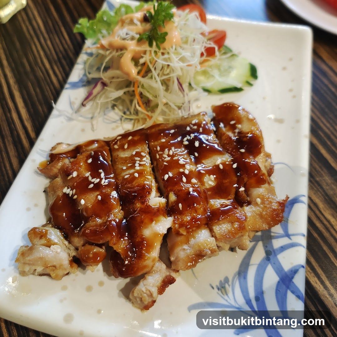 Teriyaki Chicken with Salad