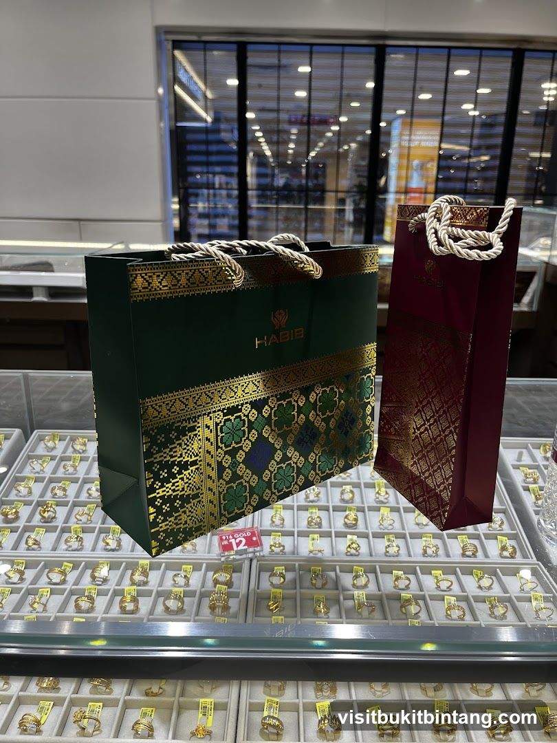 Jewelry Display with Branded Bags