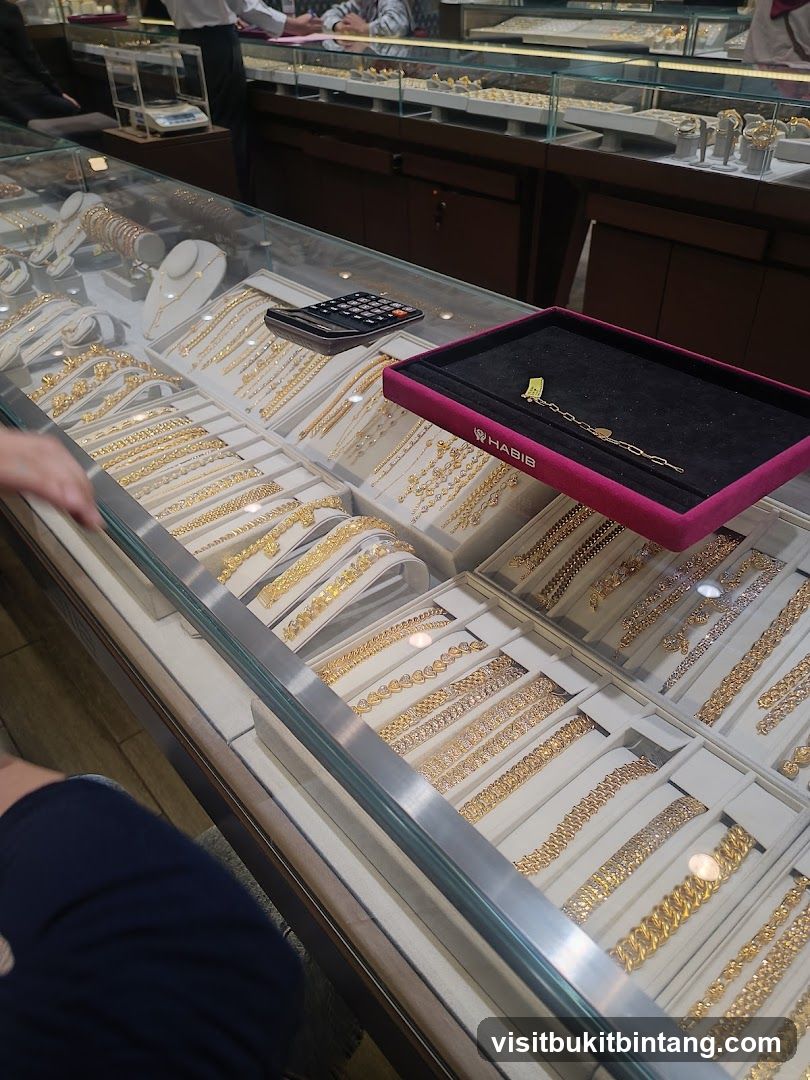 Gold Jewelry Display