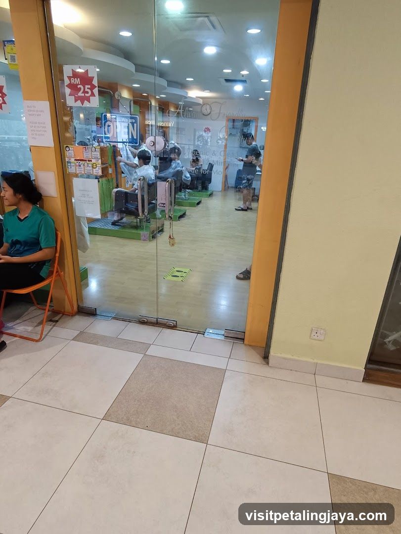 Interior View of a Salon or Spa