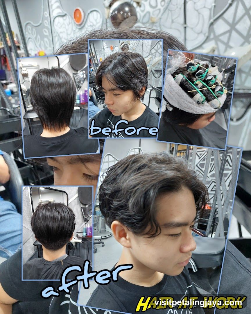 Hair Transformation Collage