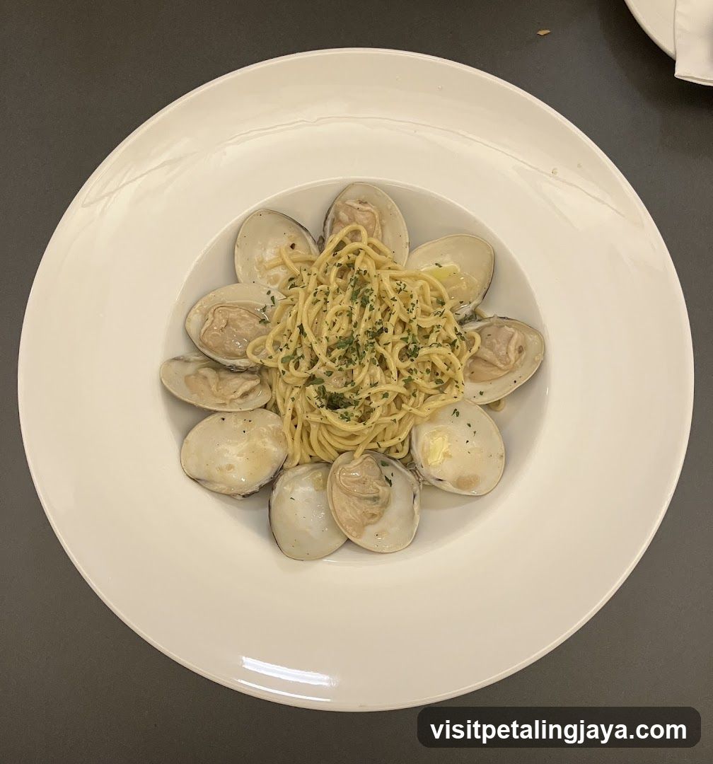 Clam Pasta with Garlic Butter