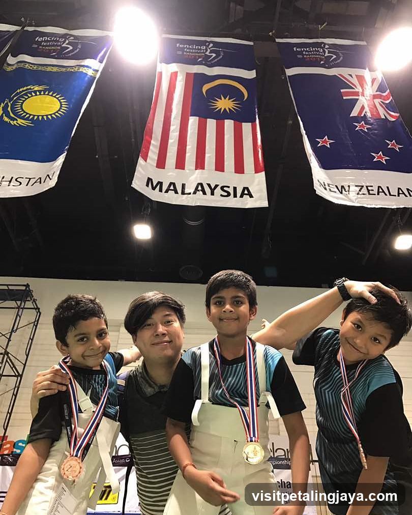 Fencing Competition Medal Winners