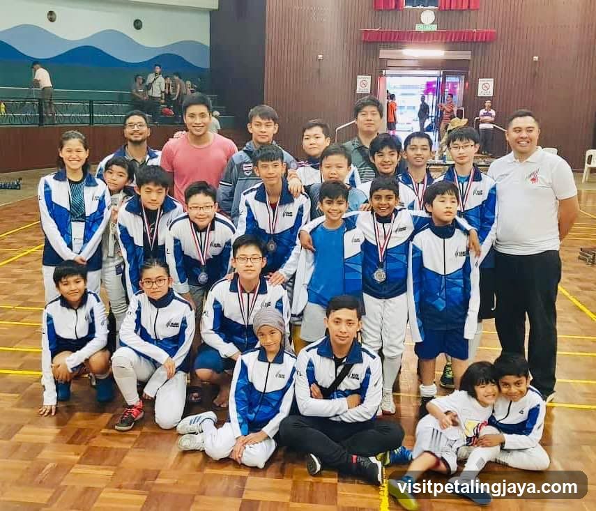 Group Photo of Young Athletes and Coaches