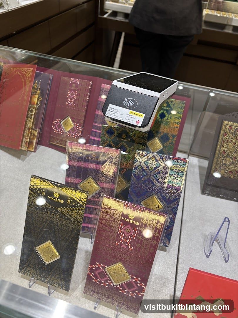 Gold Bars Display