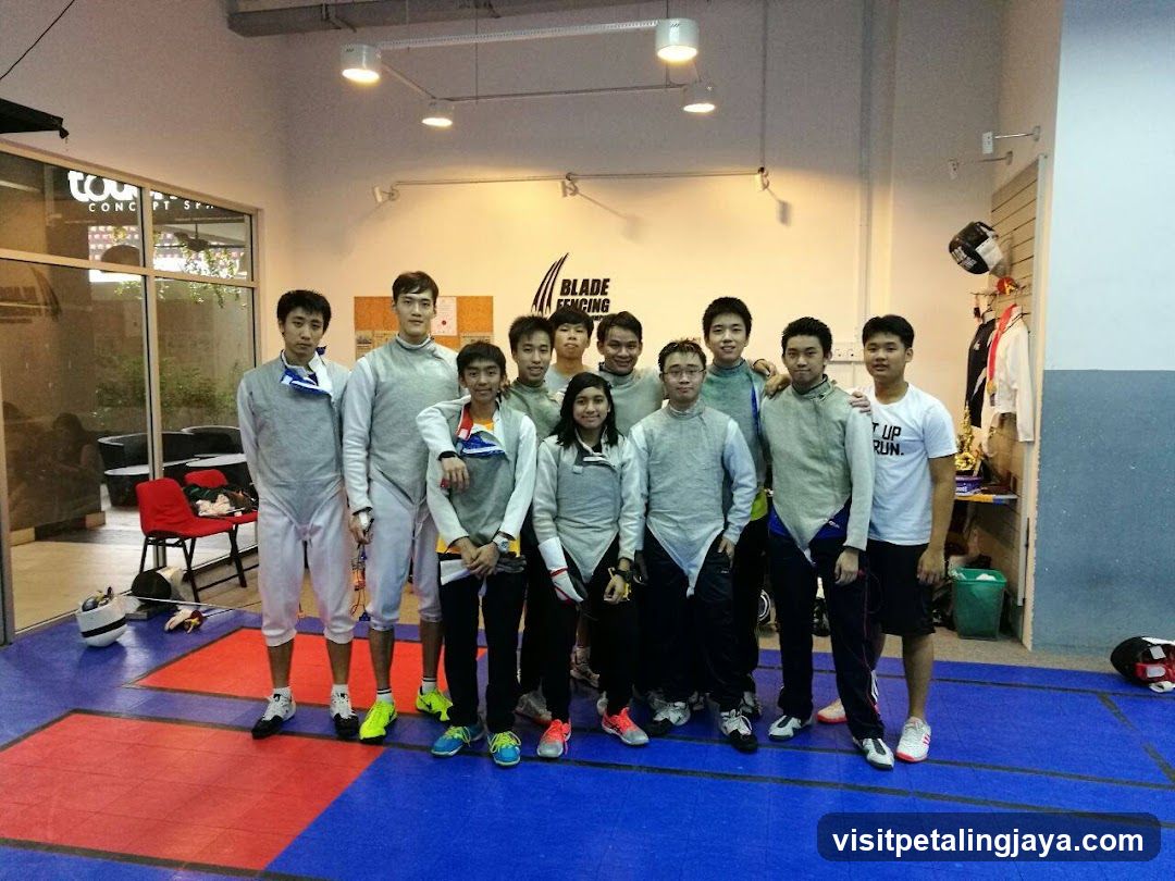 Fencing Team Photo