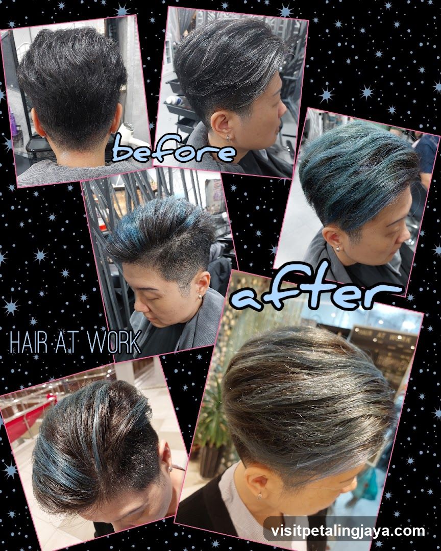 Hair Transformation Collage