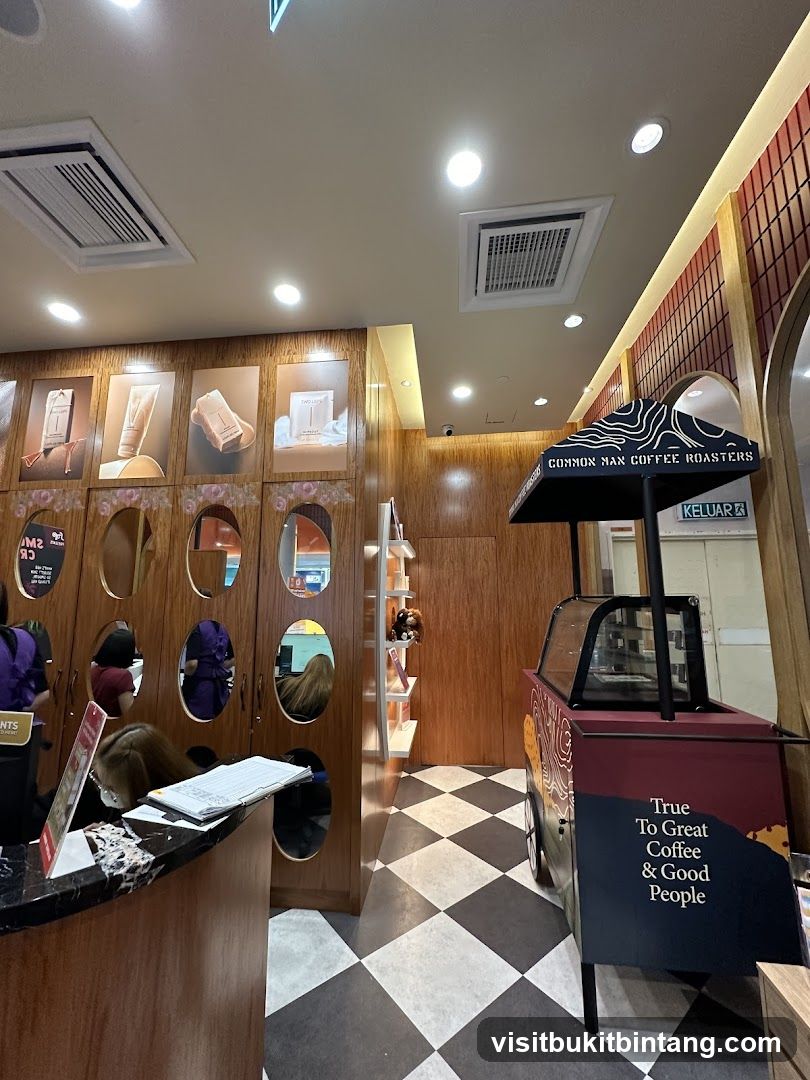 Coffee Cart and Interior