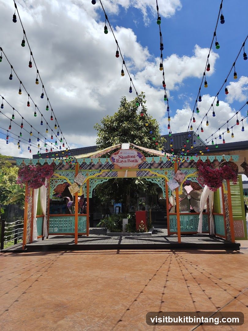 Sinfoni Raya Batik Display
