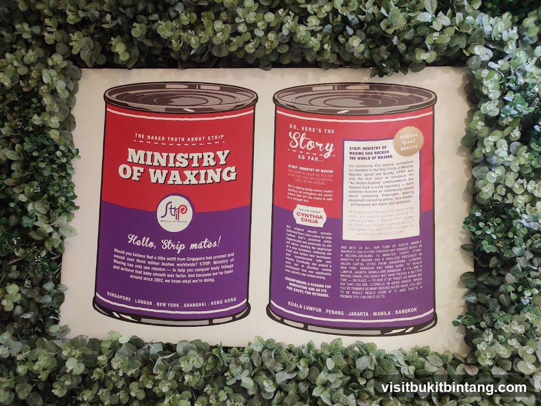Ministry of Waxing Advertisement