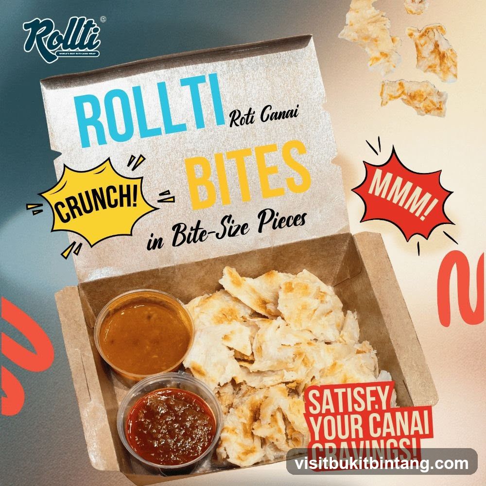 Rollti Roti Canai Bites