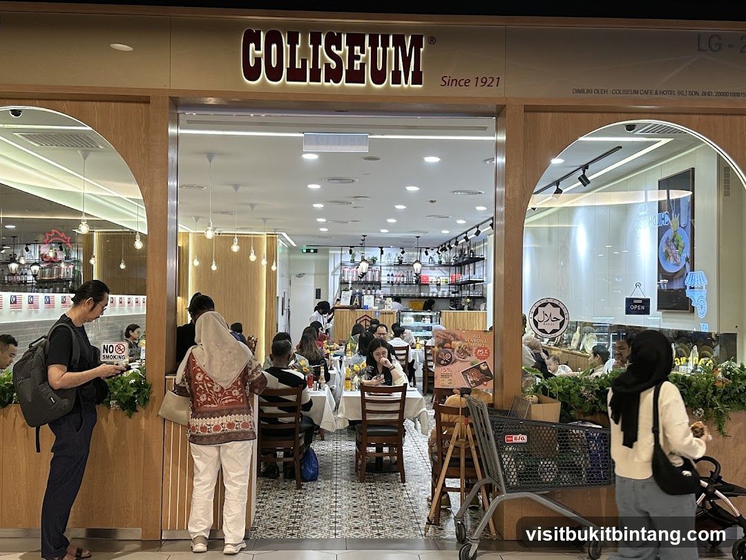 Coliseum Cafe & Grill Room @ The Gardens Mall