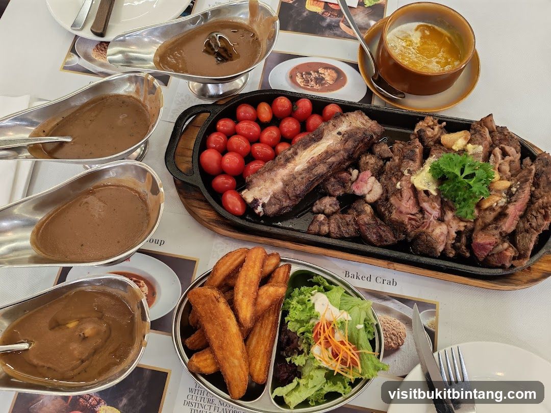 Steak Dinner with Sides